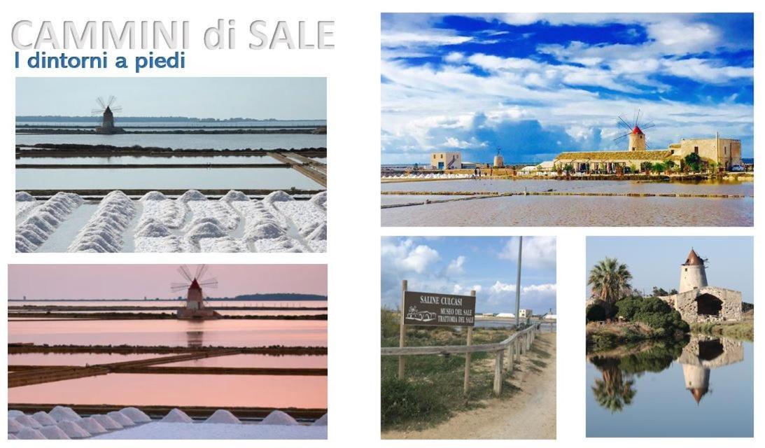 Cammini Di Sale Casa Vacanze Tra Le Saline Torre Nubia Ngoại thất bức ảnh